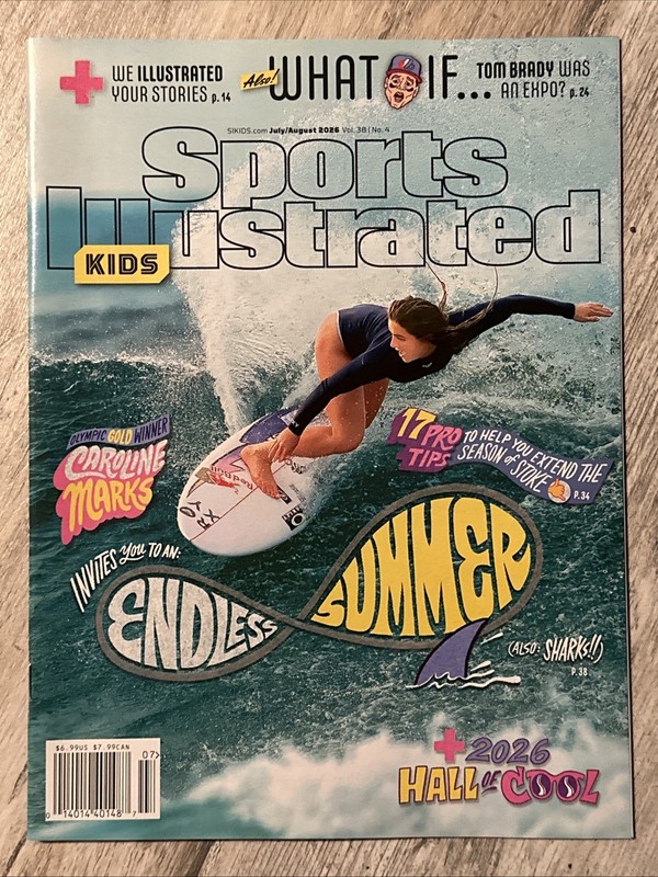 Sports Illustrated Magazine for Kids July August 2026 Hall of Cool