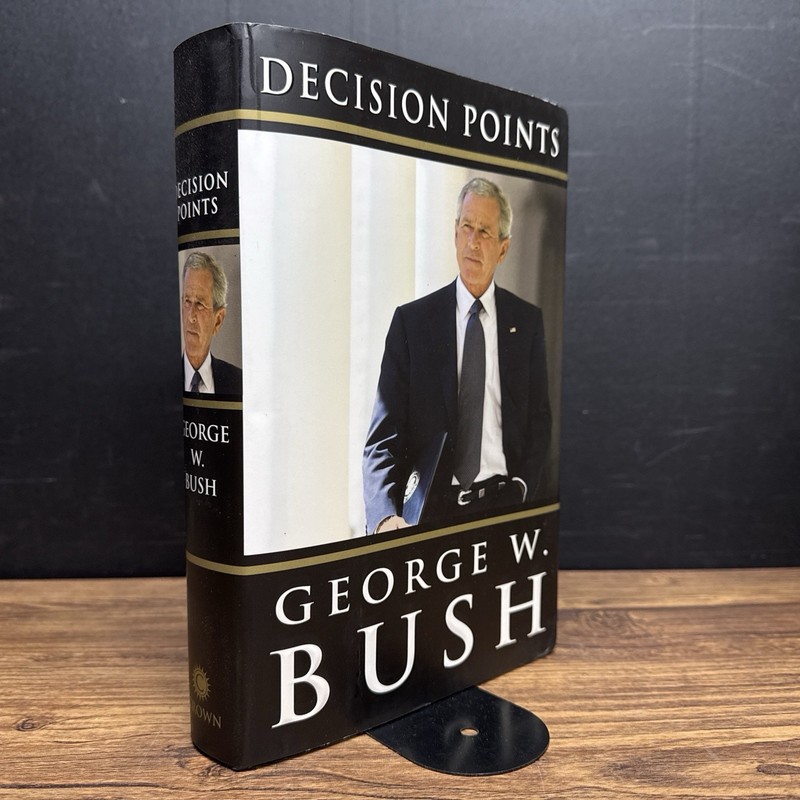 SIGNED Decision Points by President George W. Bush ~ HC/DJ