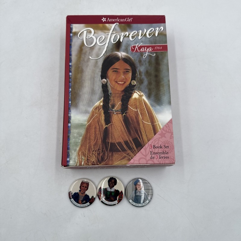 Kaya 3-Book Boxed Set (American Girl) – Paperback By Shaw, Janet With Buttons