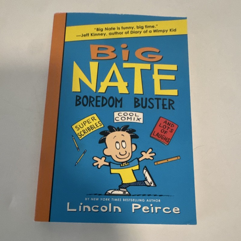 Lincoln Peirce Big Nate Boredom Buster Activity Book Illustrated Paperback 2011