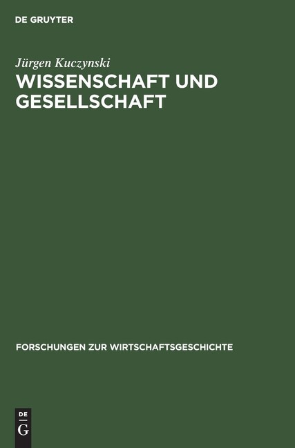 Wissenschaft Und Gesellschaft