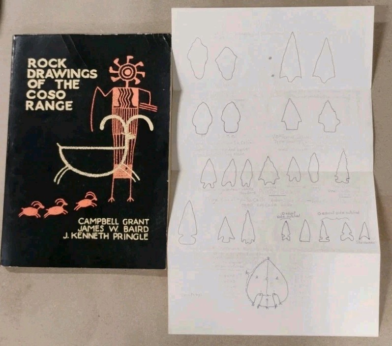 1969 Rock Drawings of the Coso Range Campbell Grant 1st Maturango PB (D26)