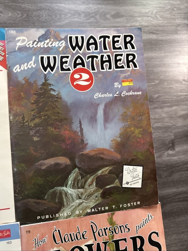 Lot of 10 Walter T Foster Art Books Painting Watercolor Oil Flowers Seascapes gallery