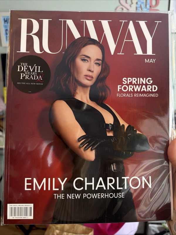Sealed The Devil Wears Prada 2” RUNWAY Magazine PROMO Collectible BRAND NEW