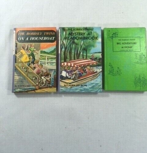 RARE Collection of 33 Bobbsey Twins Hardcover Books dates ranging 1934 to 1976 gallery