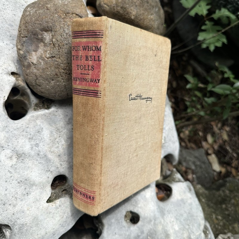 1940 Ernest Hemingway: For Whom the Bell Tolls, FIRST EDITION, 2nd state