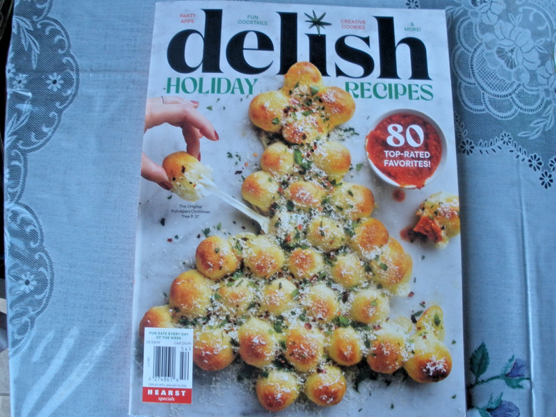Delish Holiday Recipes Magazine 2025/2026 NEW 80 Top Rated Favorites