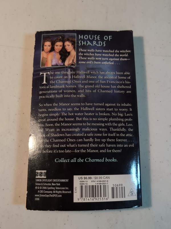 House Of Shards (Charmed) by Burge, Constance M. Paperback Book gallery