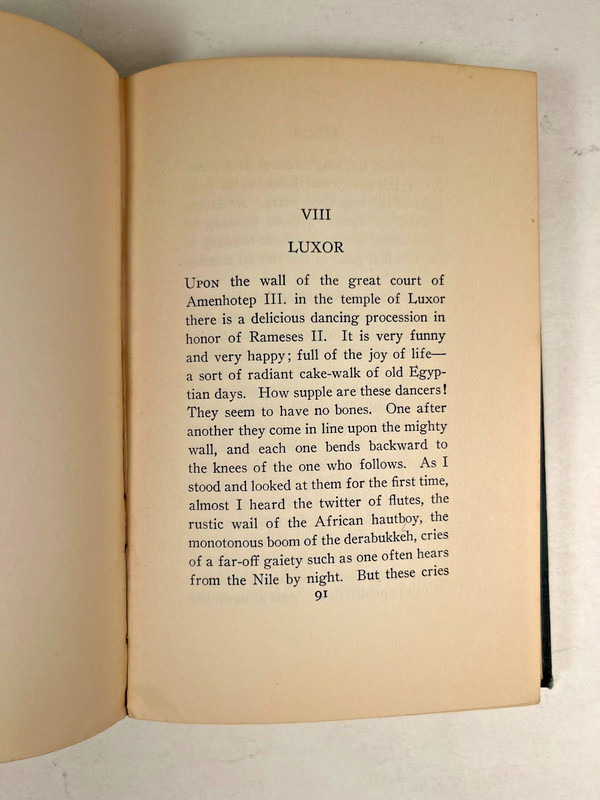 The Spell of Egypt by Robert Hichens The Century Company 1911 Acceptable gallery