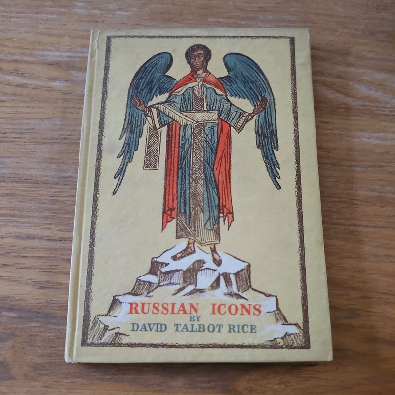 Russian Icons David Talbot Rice King Penguin 1st Edition 1947 Colour plates L7