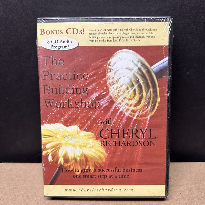 The Practice Building Workshop with Cheryl Richardson Audio CD – NEW SEALED