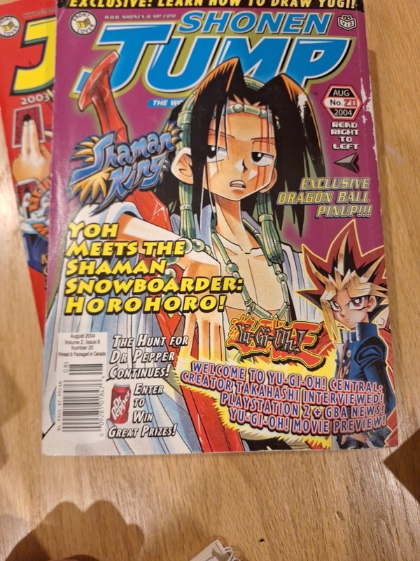 Shonen Jump August 2004 Volume 2 Issue 8 Paperback No. 20