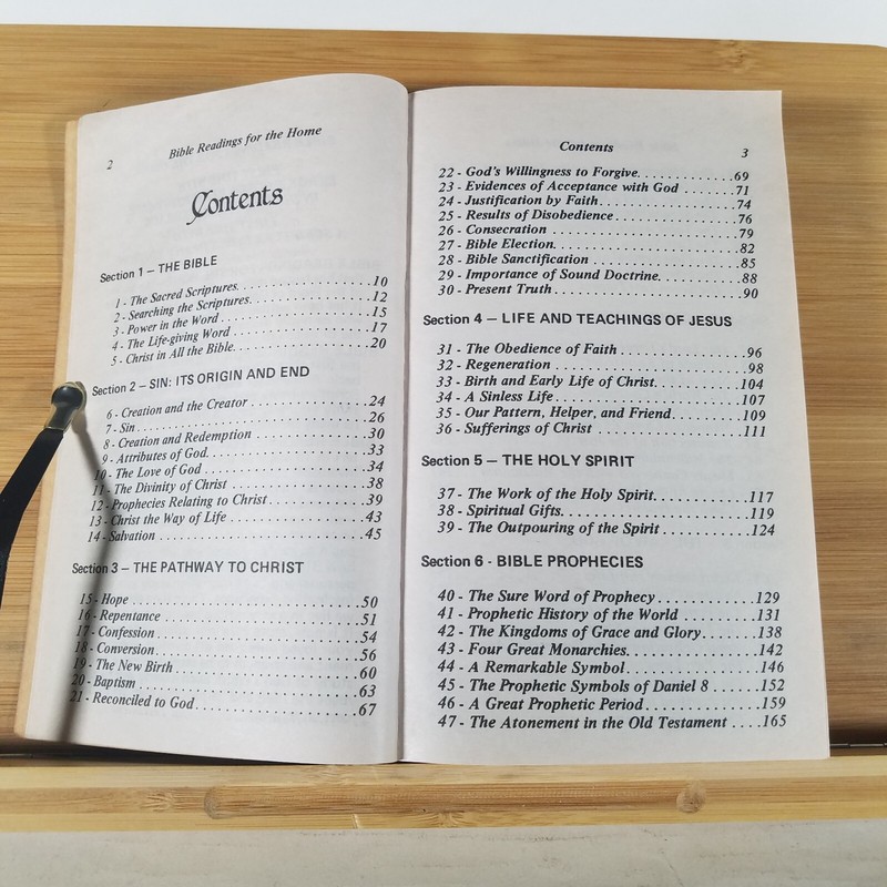 BIBLE READINGS FOR THE HOME by Harvestime Books Paperback 1988 - 638 Pages gallery