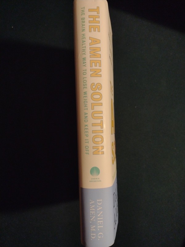The Amen Solution by Daniel G Amen, MD (Hardcover 2011) Crown Archetype 1st Ed gallery