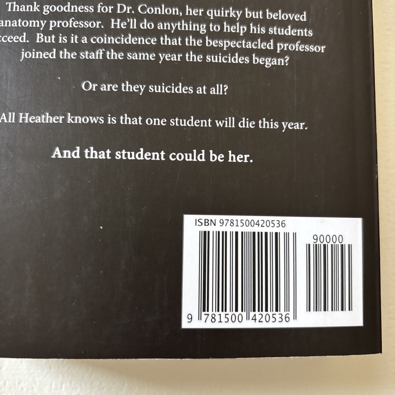 OUT OF PRINT RARE Suicide Med by Freida McFadden 2014 G2U gallery