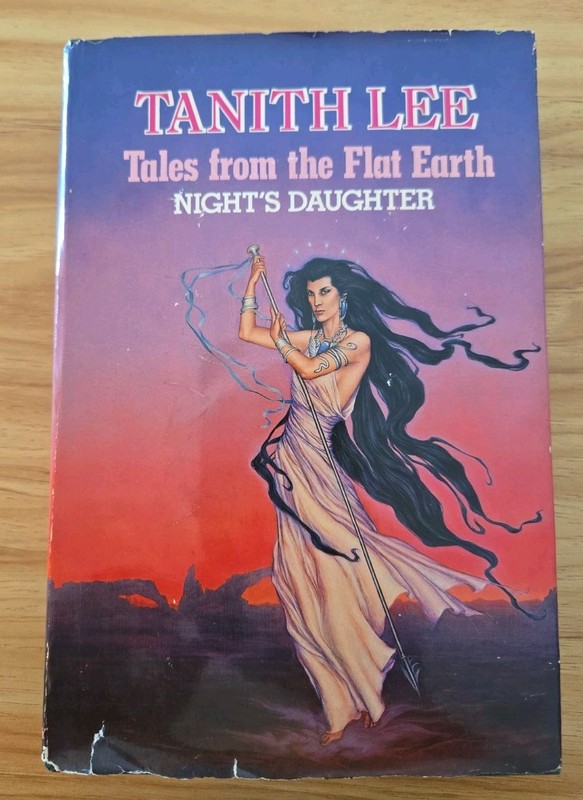 Tales From The Flat Earth Nights Daughter Tanith Lee Doubleday Book Club 80s