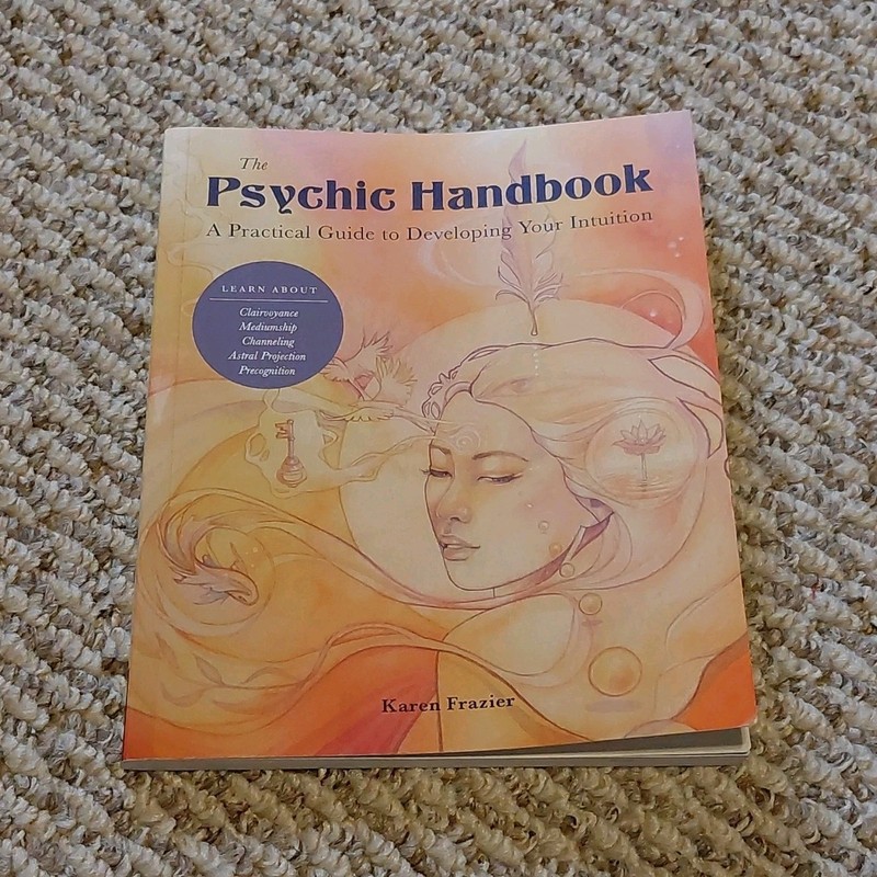 The Psychic Handbook by Karen Frazier Paperback Fair Winds Press Clairvoyance