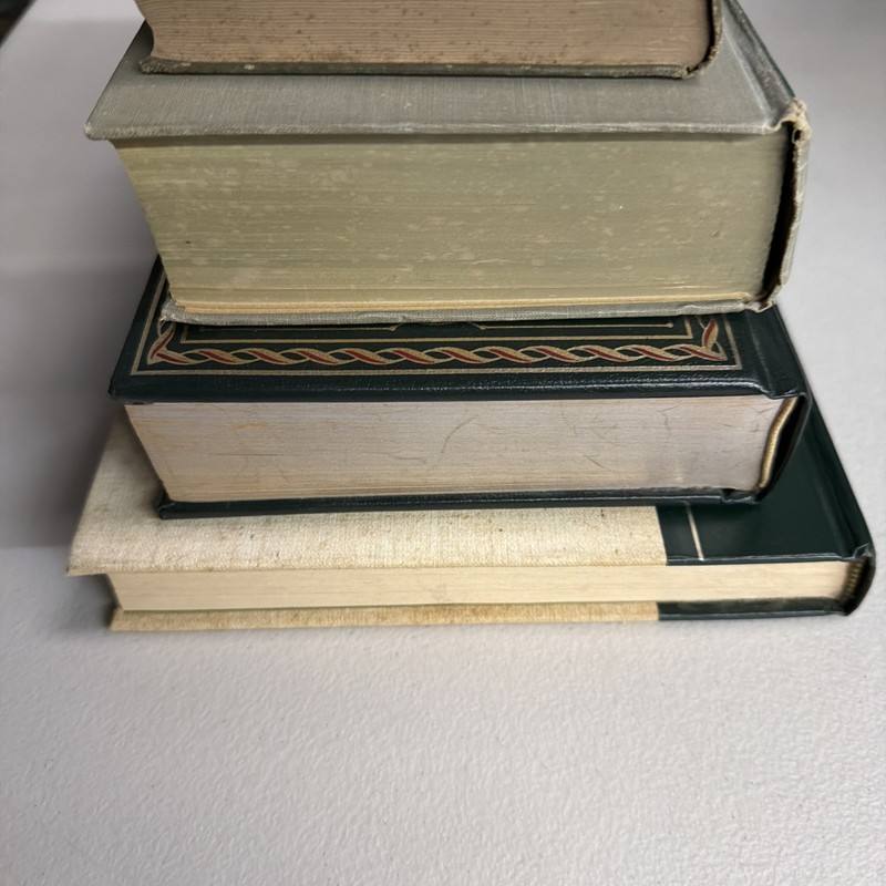 Lot of GREEN / Shades of Green Old Vintage Antique Rare Hardcover Random Books gallery