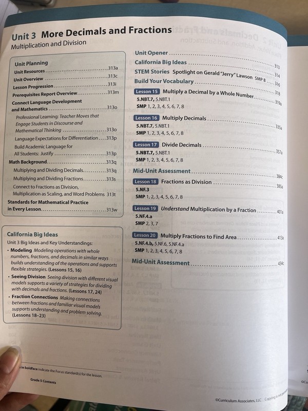 Curriculum Associates California, Grade 5, Guia Del Maestro En Español , Vol 1 gallery