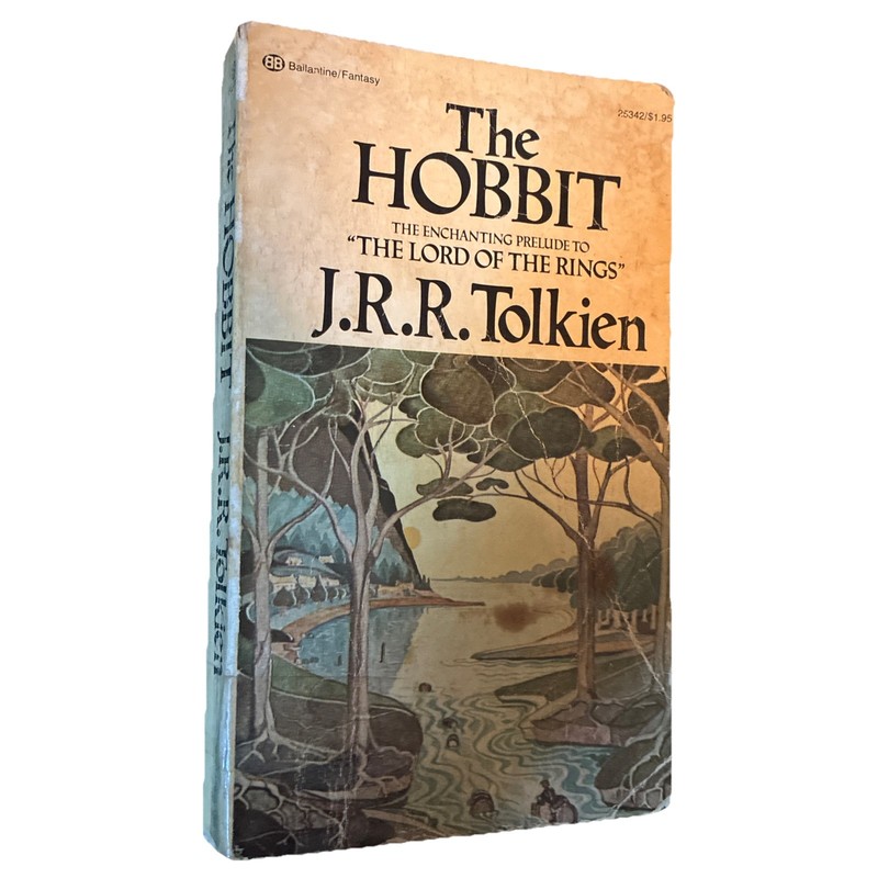The Hobbit J.R.R. Tolkien Ballantine Fantasy Paperback 25342 1976 59th Printing
