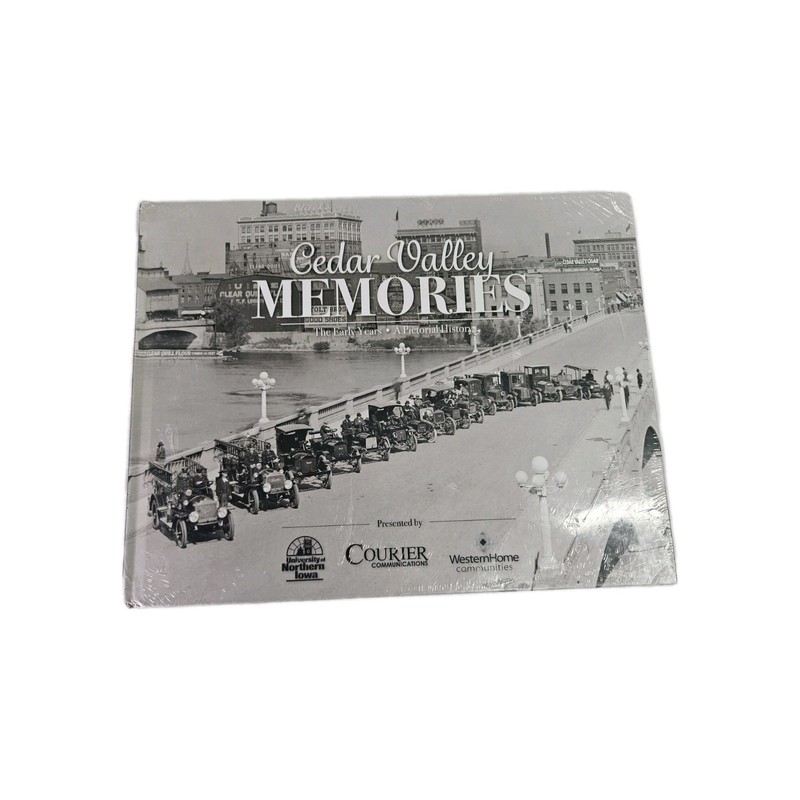 Cedar Valley Memories Iowa Pictorial History Coffee Table Book 2013 Sealed New