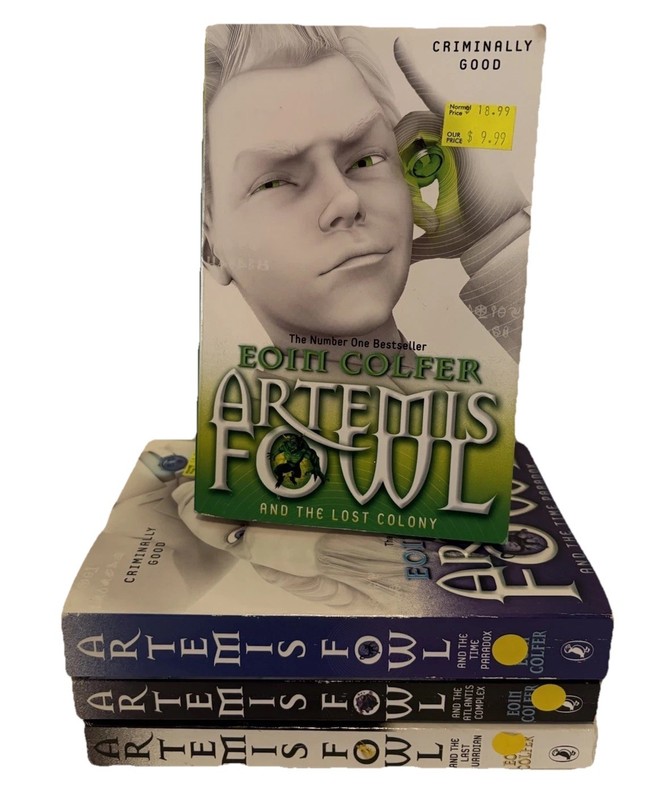 Artemis Fowl Books Series 5 6 7 8 by Eoin Colfer Paperback