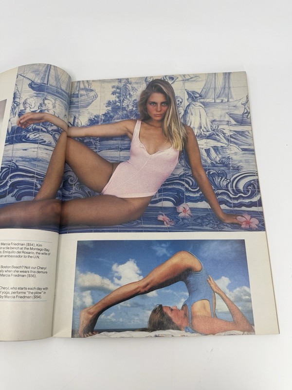 VTG Cheryl Tiegs Sports Illustrated Swimsuit Issue Foldout Poster 1983 1980s gallery