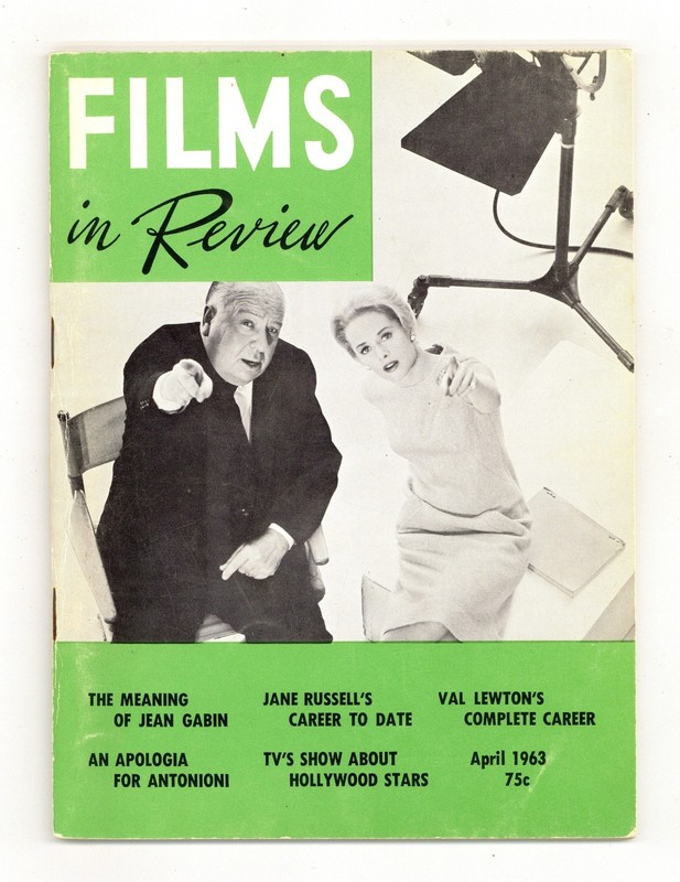 Films in Review Vol. 14 #4 VG+ 4.5 1963 Low Grade