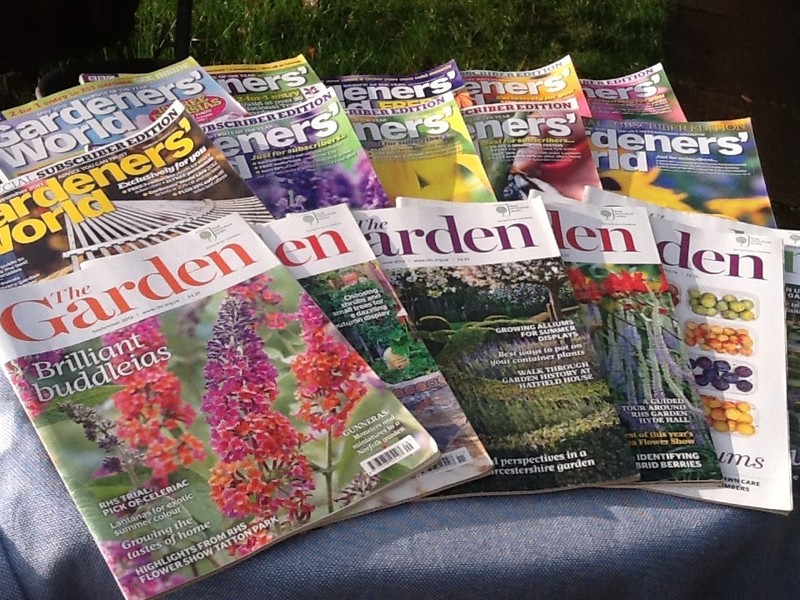 Gardener’s World Magazines & RHS 10KG Bundle Publications A Years Plus Supply