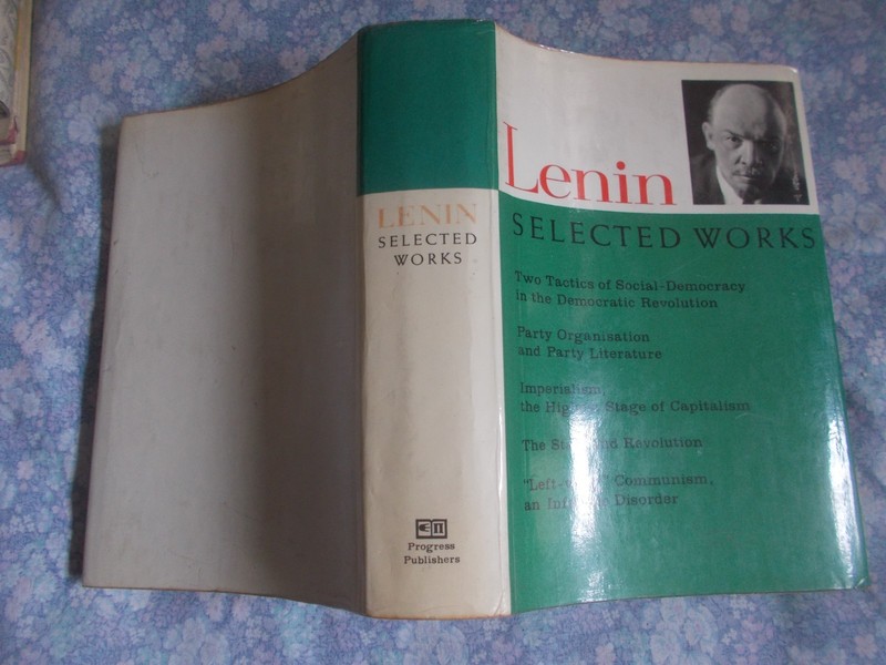LENIN Selected Works MARXISM politics 1977 HB 781 pages Russia USSR