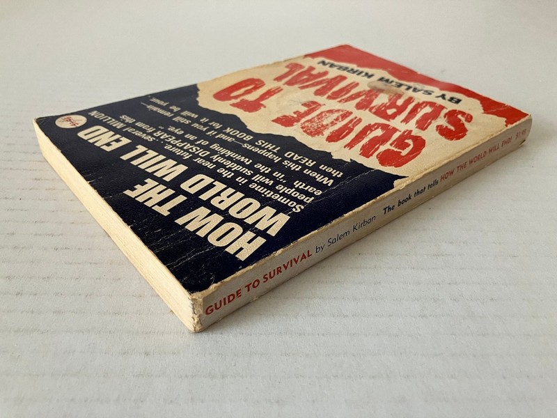 Guide to Survival Salem Kirban 1968 First Printing Prophecy Religion Paperback gallery