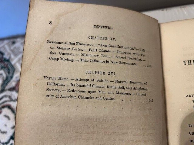 Three Years Wanderings of a Connecticut Yankee C M Welles 1861 Antique Rare HC gallery
