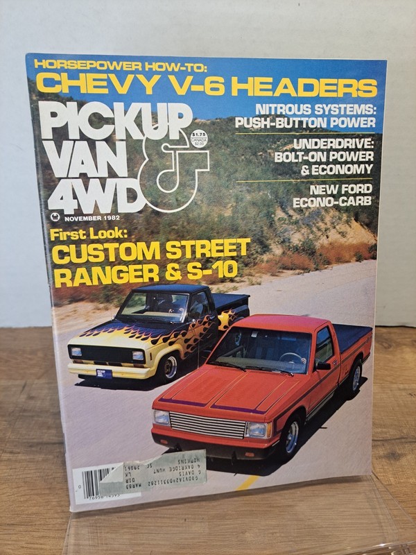 Pickup Van And 4wd – November – 1982 – Magazine – Ford Ranger Toyota Truck Ad