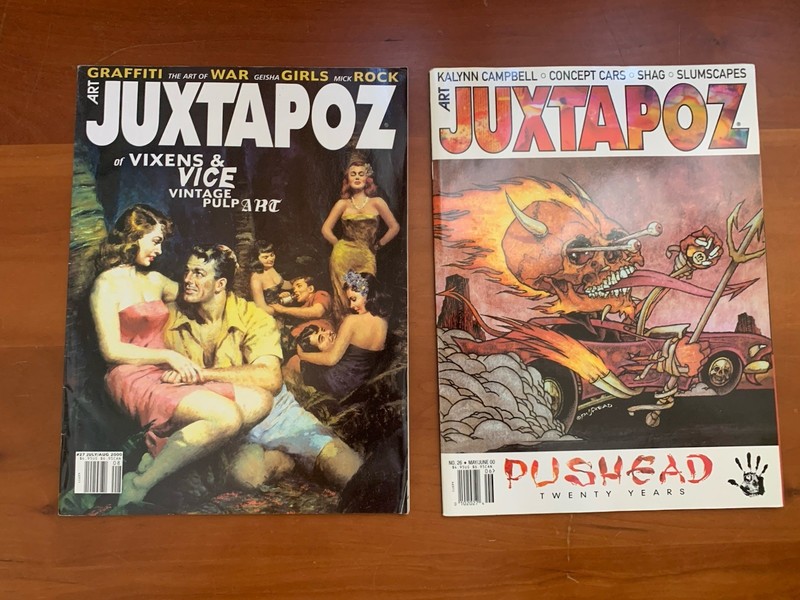 JUXTAPOZ – #26 – #27 – 2000 – Vintage Pulp Art – Pushead