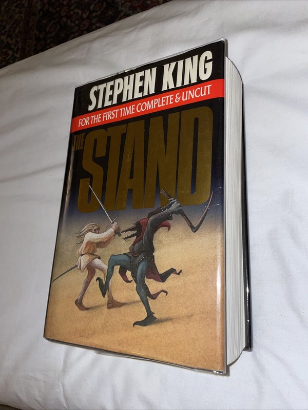 1st/1st – The Stand – Stephen King – Uncut version as King wrote it – 1990 HC DJ