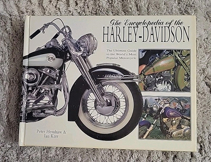 The Encyclopedia of the Harley Davidson 2001 Hard Cover Book 439 pages