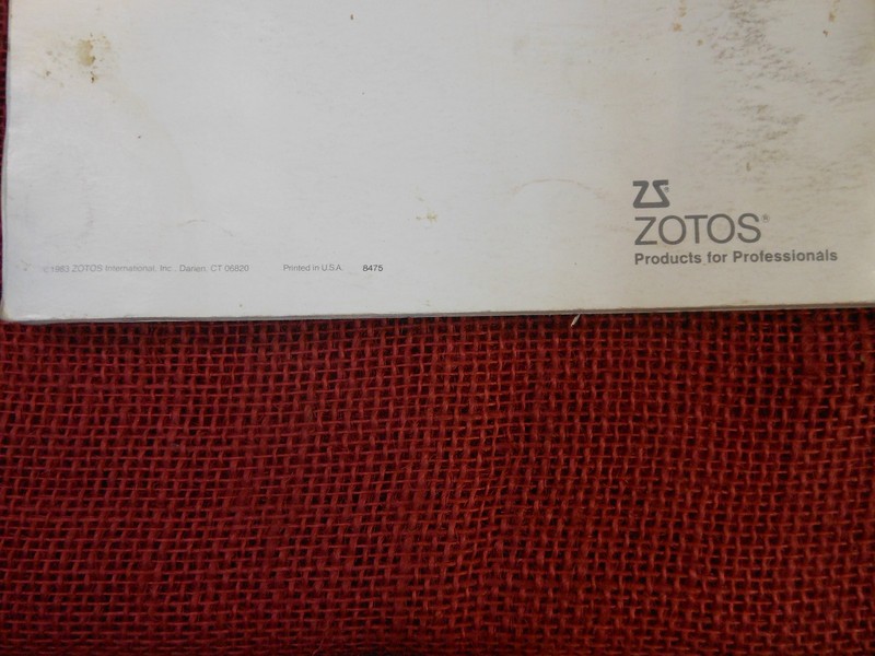 ZOTOS Creative Design Group, Prismatics Haircutting System Manual, 1983 gallery