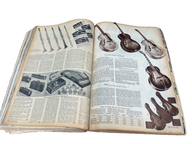 VTG 1943 MONTGOMERY WARD SPRING AND SUMMER CATALOG gallery