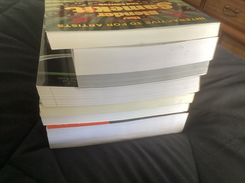 Game Programming, Modeling, XNA, Blender, Torque X, Direct X, Lot of 7 Books gallery