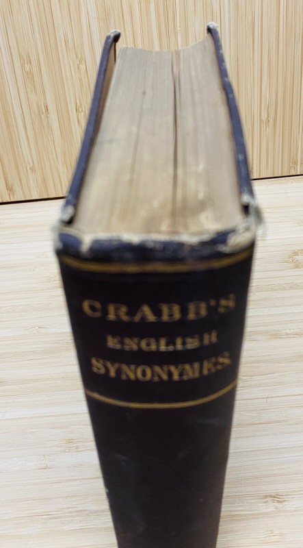 Old Crabb's English Synonymes Explained by George Crabb 1887 gallery