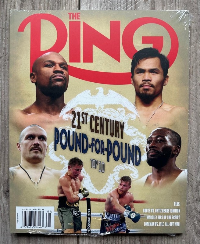 2026 RING Boxing SPECIAL EDITION Magazine Jan Issue 21st CENTURY POUND BY POUND