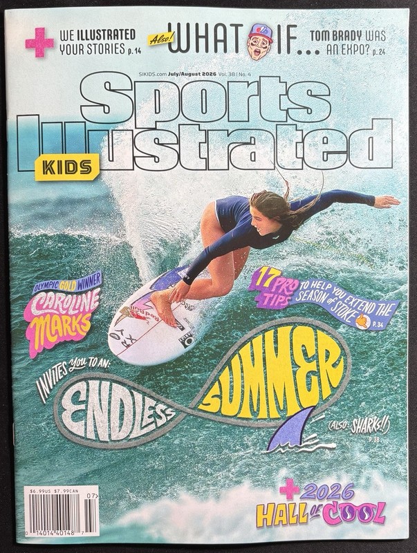 July/Aug 2026 Sports Illustrated Kids SI Kids – McGonigle RC, Antonelli, Fudd