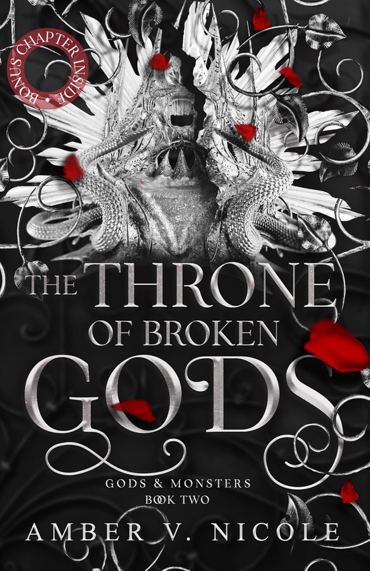 The Throne Of Broken Gods by Amber V. Nicole NEW Paperback