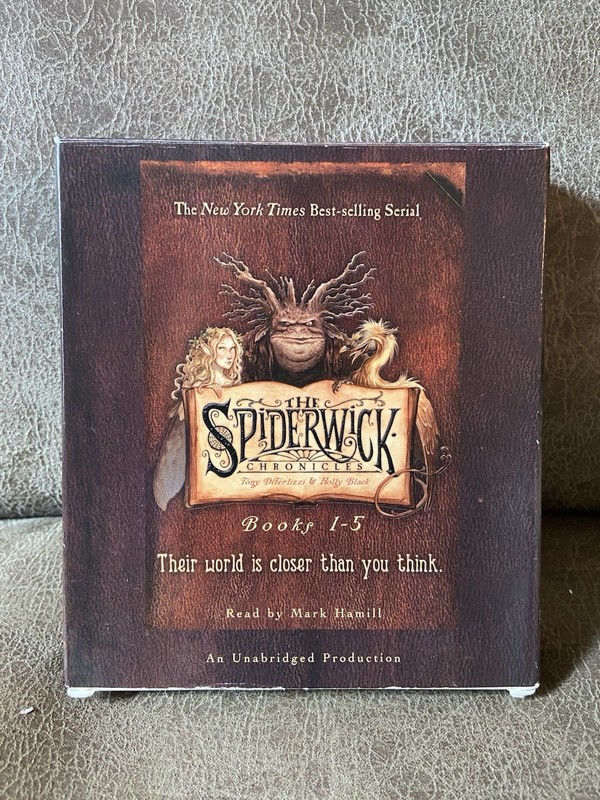 The Spiderwick Chronicles 2003 Audio Books 1-5 (5 hrs 38 min) (5 CDs)