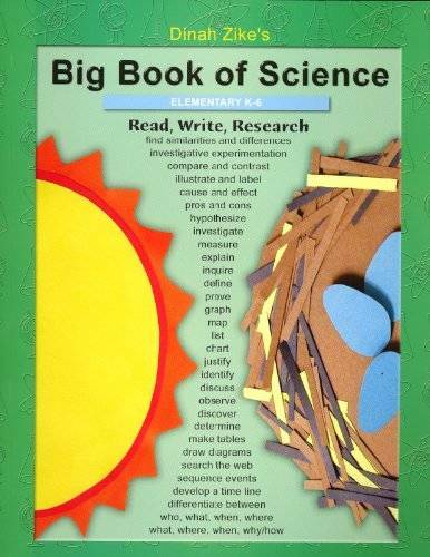 Big Book of Science – Elementary K-6 – Paperback By Dinah Zike , M.Ed. – GOOD