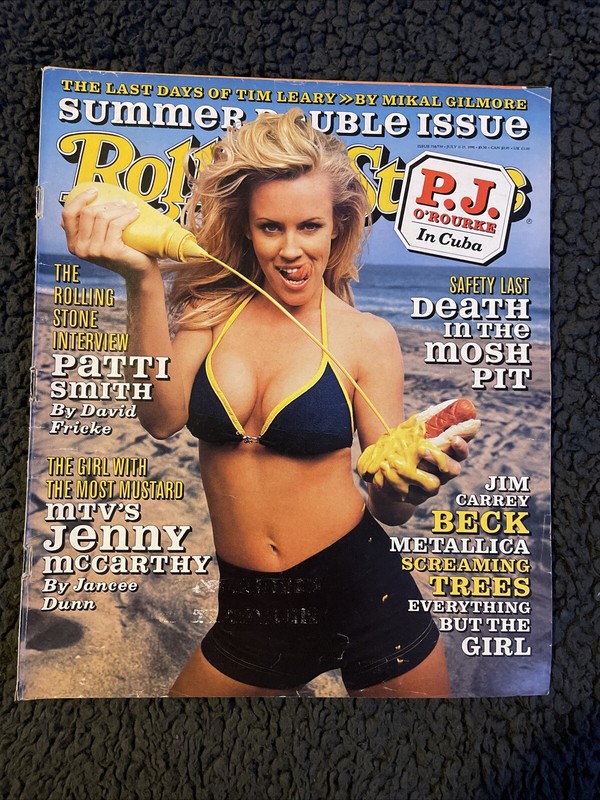 Rolling Stone Magazine 738/739 July 11-25 1996 Jenny McCarthy, Beck, Patti Smith