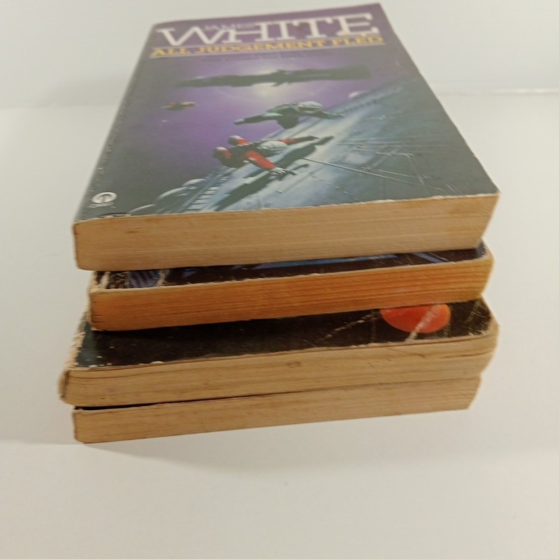 James White Vintage Sci-Fi Paperback Bundle Lot x4 gallery
