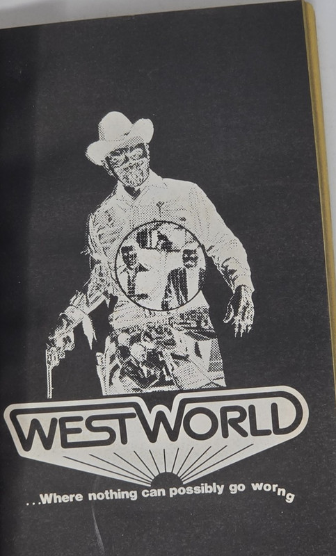 Westworld Michael Crichton 1974 Bantam First Edition Vintage Sci‑Fi MMPB gallery