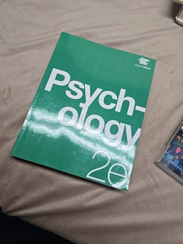 Spielman, et al., Psychology 2e, 2nd Edition, Hardcover, OpenStax EUC