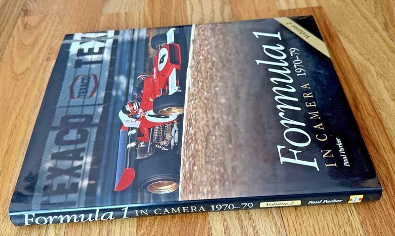 Formula 1 In Camera 1970-79 Vol 2 Paul Parker Hardcover F1 Racing Book gallery